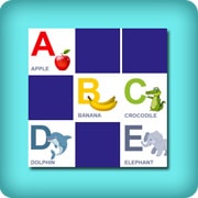 Matching game - Learn the Alphabet - Online and free