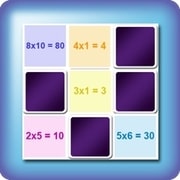 Matching game for kids - Learn the Multiplication tables