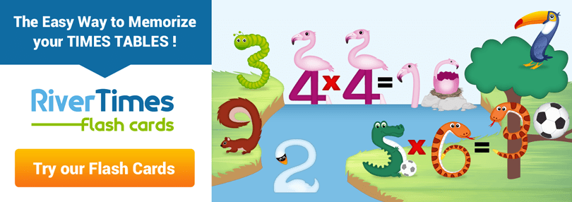 Multiplication Flash Cards - RiverTimes